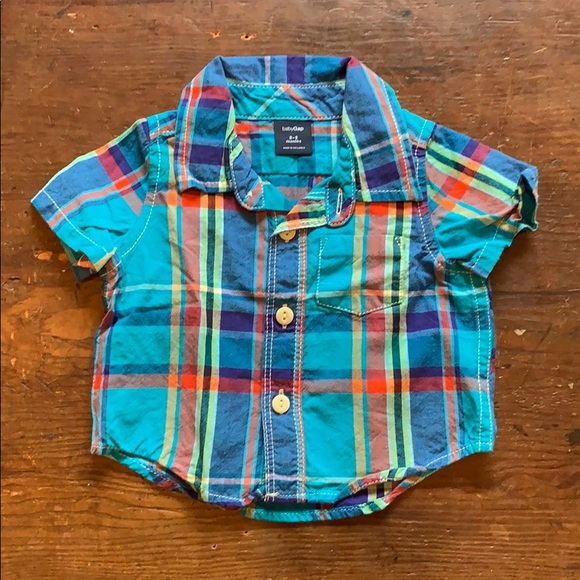 Gap short sleeved button down shirt - Picture 1 of 1